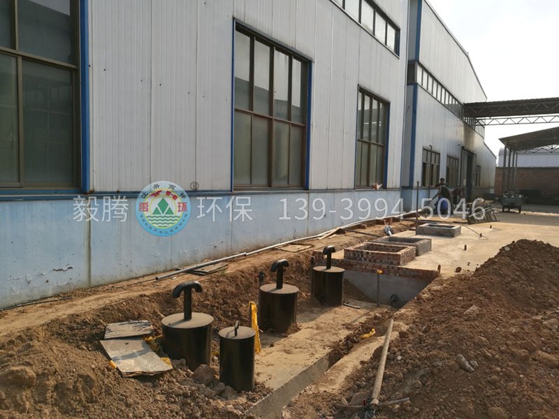洛阳景昊钢球滚子机床乳化液废水处理工程